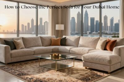 How to Choose the Perfect Sofa for Your Dubai Home