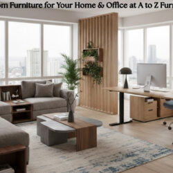 Top Benefits of Choosing Custom Furniture for Your Home & Office