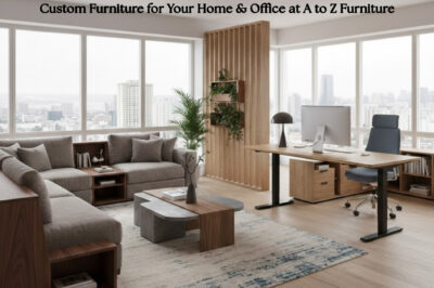Benefits of Choosing Custom Furniture for Your Home & Office