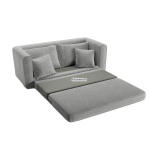 Lido 2-Seater Sofa Cum Bed in Grey
