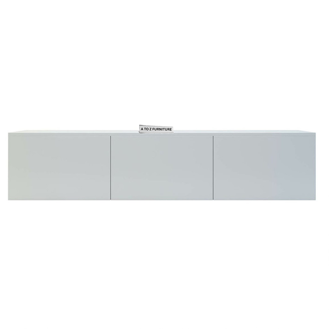 Nova Floating Tv Unit in White in White