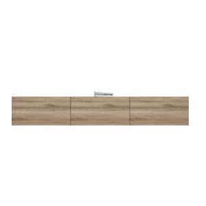 Urban Edge Wall Mount TV Unit in Brownish Oak