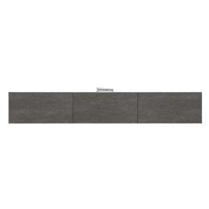 Urban Edge Wall Mount TV Unit in Dark Brownish Grey