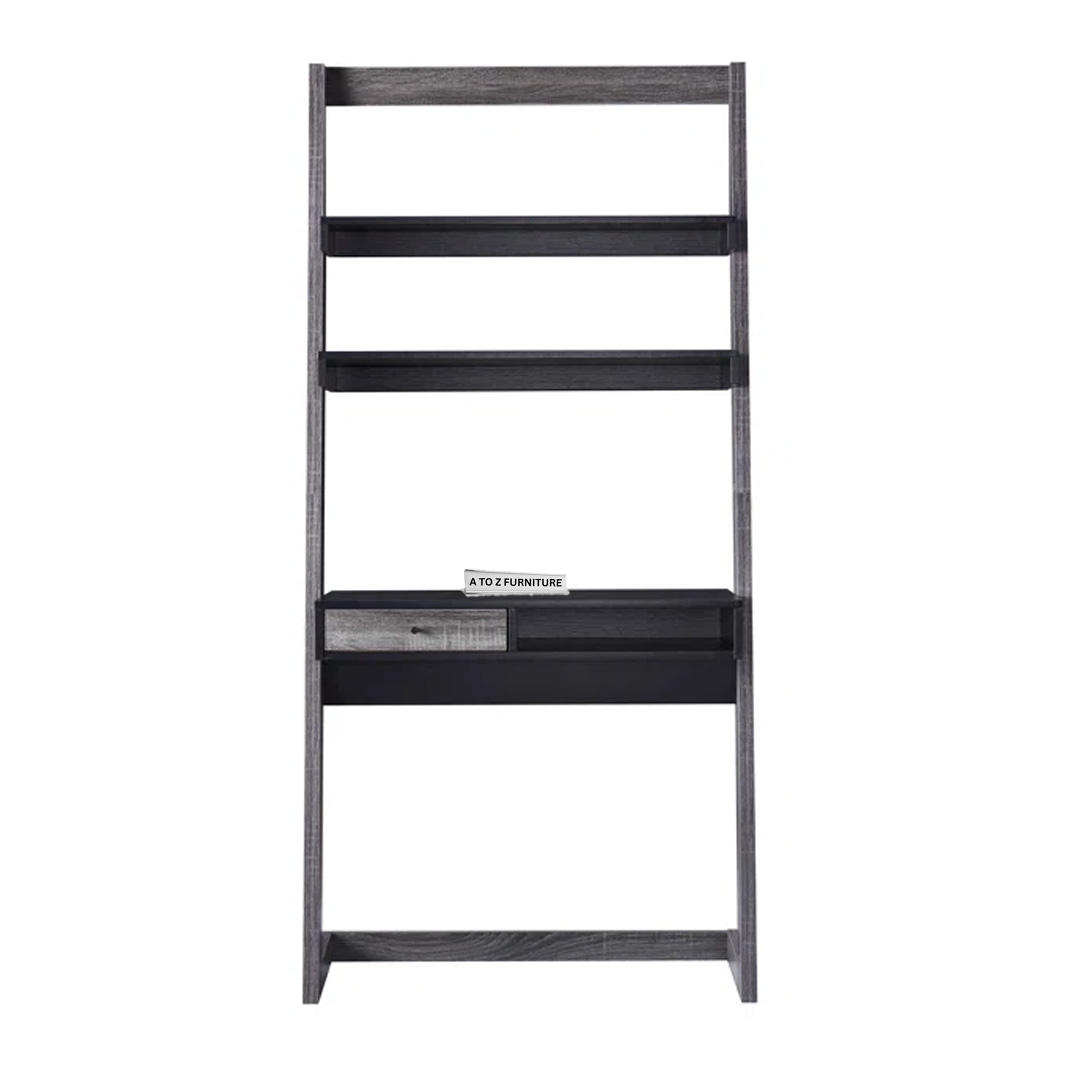 Celestial Ladder Desk in Black in Black