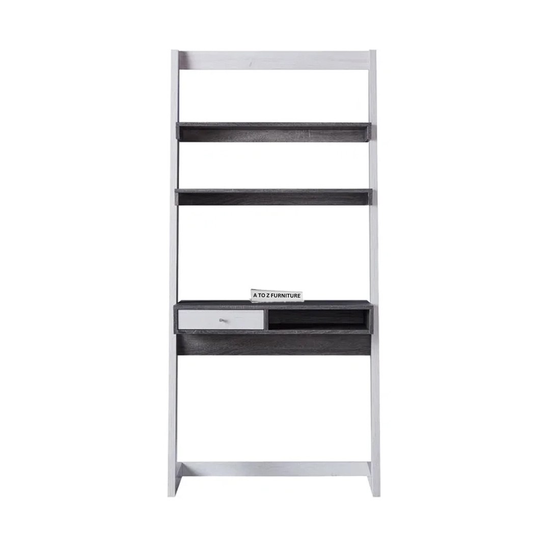 Celestial Ladder Desk in White in White