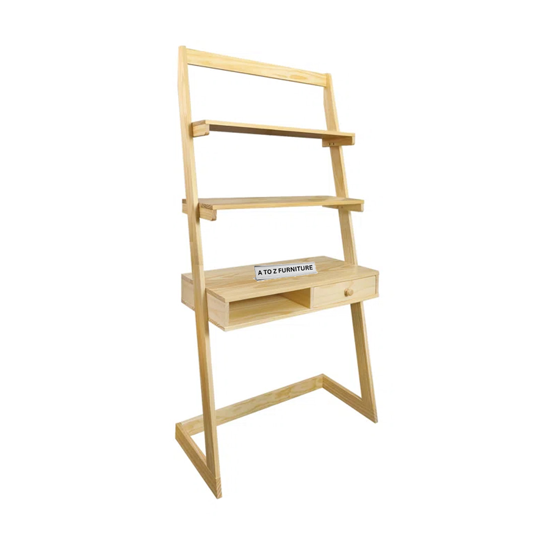 Aurora Ladder Desk in Natural in Natual