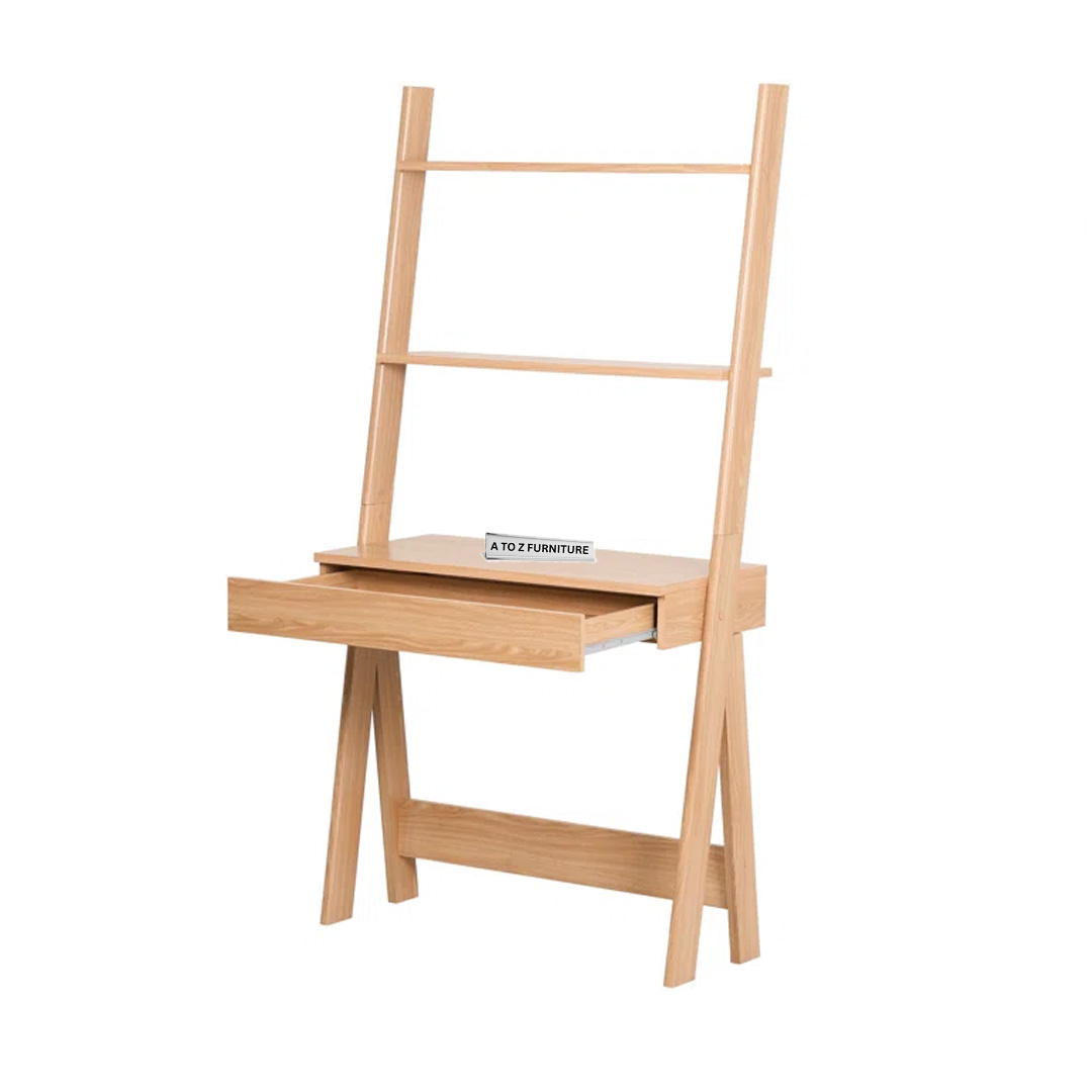Arlo Step Leaning Desk in Oak in Oak