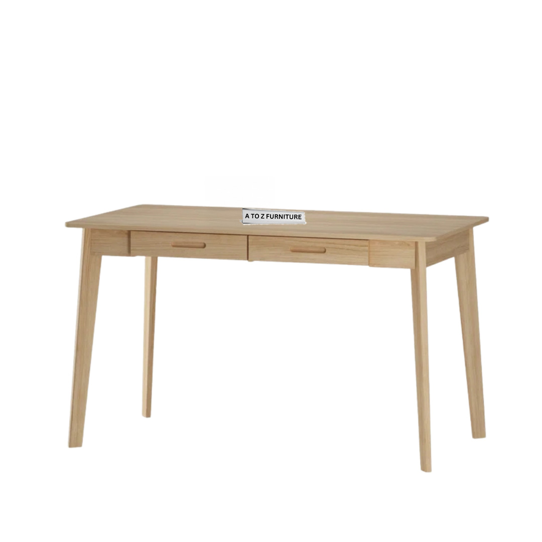 Caelo Retro Study Desk in Oak in Oak