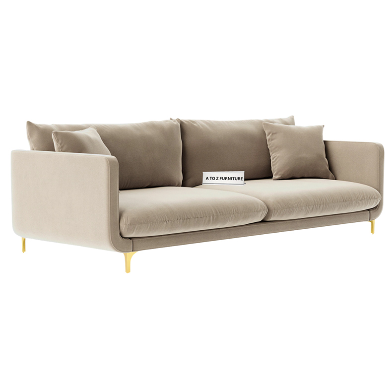 Elvora 3 Seater Sofa in Cream in Cream