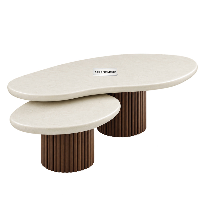 Nella Duo Coffee Table in Beige