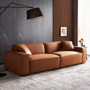 Malta Leather Chair and Modular Sofa