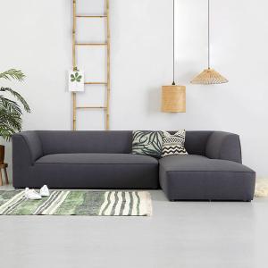 Eliza 2 Pieces Fabric Sectional Sofa