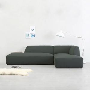 Eliza L-Shaped Fabric Sectional Sofa