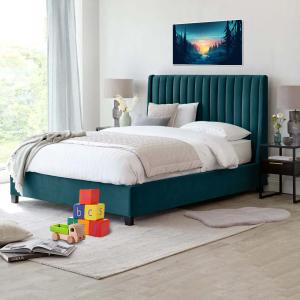 Bella Wingbed Bed Frame in Teal Color