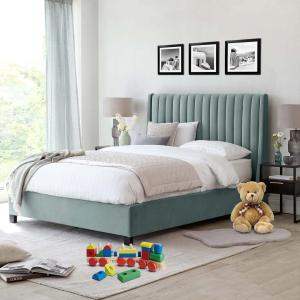 Bella Wingbed Bed Frame in SeaGreen Color