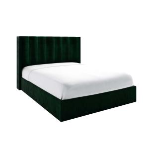 Maddoo Wing Back Bed Frame in Green Color