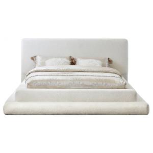 Devine Premium Bed Frame in Cream Color
