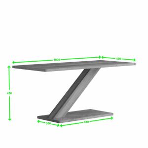 Z Solid Oak Modern Coffee Table
