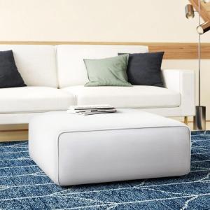 Luxe Ottoman Ivory Color