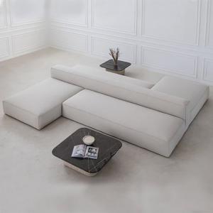Aira Modern Double Sided L-Shaped Sectionals Sofa